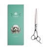 K9 Shears 7" Dog Grooming Thinning Scissors – Handcrafted, Ergonomic,
