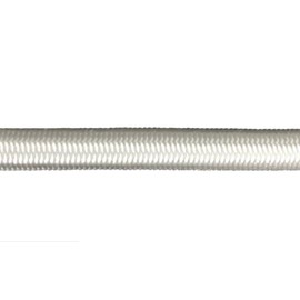 Elastic Bungee Rope White Shock Cord Stretch Tie Down Decoration Garden Furniture Crafts Camping Boating DIY (3, 4mm)