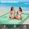 HIHOHO Beach Blanket, Sandproof Beach Mat, Waterproof Quick Drying Lightweight