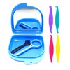 HRASY Oral Care Disassembly Kit/7pcs Including 1 Retainer Case With
