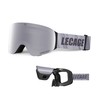 LECAGE Frameless Flip-Up Ski Goggles, Anti Fog Snow Goggles UV400