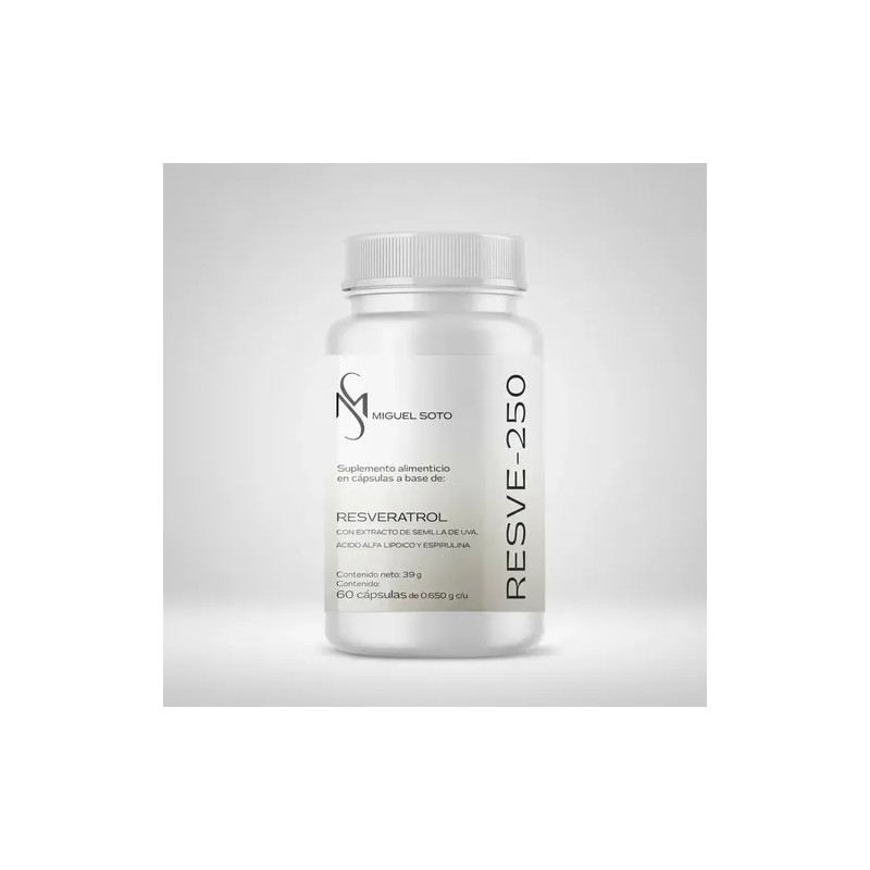 Resveratrol 500 Mg Cápsulas Con Semilla De Uva - Miguel