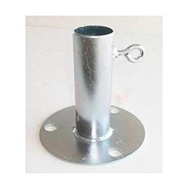 1" Short Foot Pad Canopy Fitting/Batting Cage Ground Plate Fitting (FPB) - Fits 1" EMT Pipe That has an Outer Diameter of 1 3/16"