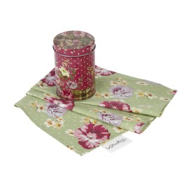 Creative Tops Katie Alice Highland Fling 100% Cotton Tea Towel in Tin Set, 70 x 51 cm (27.5" x 20")