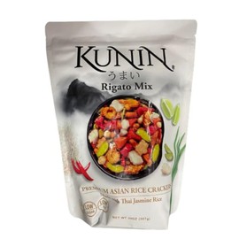 KUNIN Rigato mix, premium Asian rice crackers, made with Thai jasmine rice, 20 oz