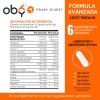Probioticos 60 billones con Prebioticos, Enzimas Digestivas, Inulina Agave, Fibra,