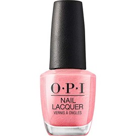 OPI Nail Lacquer Princesses Rule! | Sheer Soft Pink Shimmer Chip Resistant Nail Polish | Vegan, Fast Drying, Streak Free