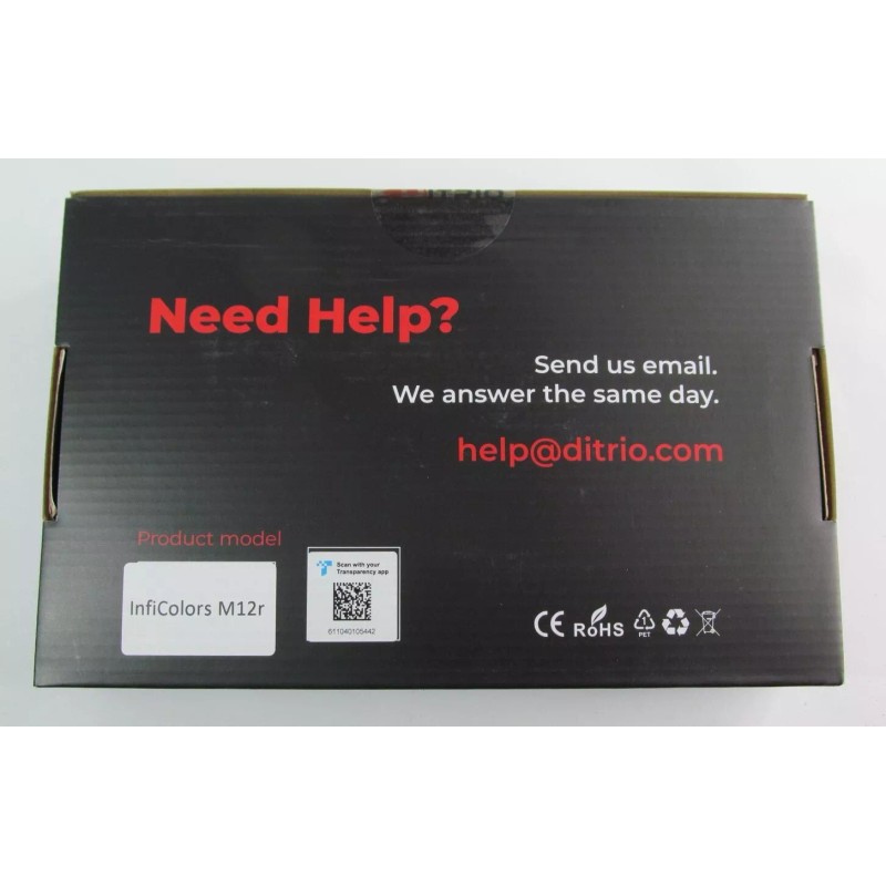 DITRIO M12R UNDERGLOW MULTICOLOR 12pc LED STRIP LIGHT KIT FOR