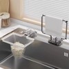 Wagoodter Kitchen Residue Filter Kitchen Drain Strainer Basket with Suction