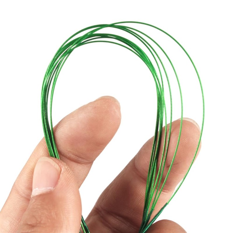 Namolit Steel Leader Fishing 20pcs Wire Leaders Heavy Duty Fishing