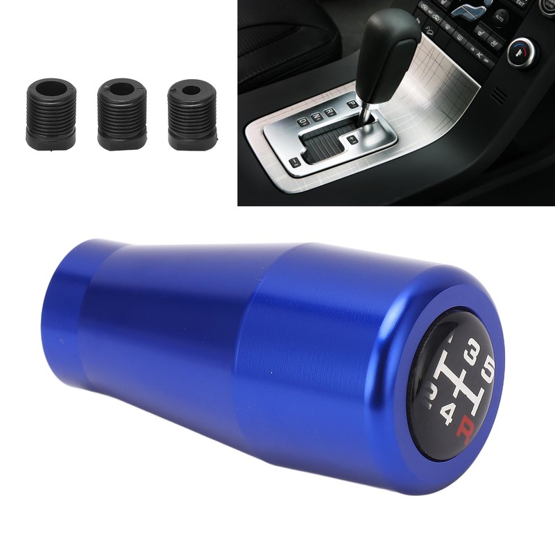 5 Speed Gear Shifter Lever Knob Aluminum Reliable Sturdy M8