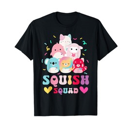 Birthday Girl Birthday Squish Squad Mallow Girl T-Shirt