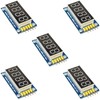 4-Digit 7-Segment Display LED with 74HC595 Driver, 4 Dots |