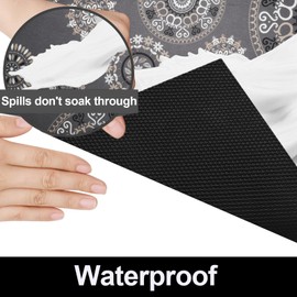 AiBOB Waterproof Under Sink Mat, Absorbent Quick Dry Sink Liners Protect Cabinets, Durable Shelf Liners, Slip Resistant and Non-Adhesive, 24X68, Multi