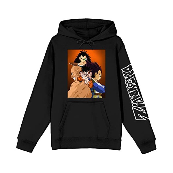 Bioworld Dragon Ball Z Super Saiyan Character Art Men's Black