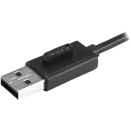 StarTech.com 4 Port USB 2.0 Hub - USB Bus Powered - Portable Multi Port USB 2.0 Splitter and Expander Hub - Small Travel USB Hub (ST4200MINI2)