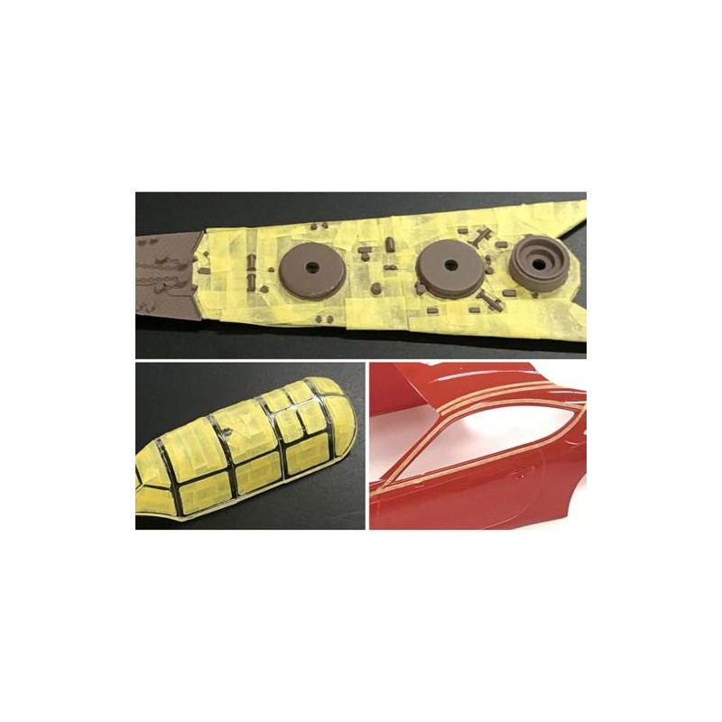 Tamiya Masking Tape Set 1mm (87206), 2mm (87207), 3mm (87208)
