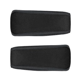 SOULWIT Headband Pad Replacement for Bose A30 Aviation Headset, Headphones Head Band Top Cushions Cover Repair Part - Black