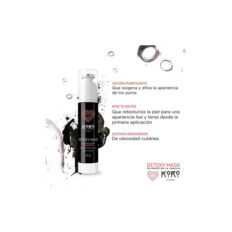 Mascarilla Aspidpro Koro Detoxy Purificante