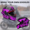Fashion Kids Motorcycle Helmets Teen Motor-Bike Scooter Biker BMX Four