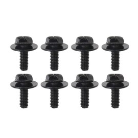 2024 New 8X 12mm Top Front Skid Plate Bolts and Gasket Compatible for T-oyota Tacoma 4Runner Tundra Sequoia FJ Cruiser Land Cruiser