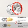 SUREWIN Rotary Cheese Grater with 4 Stainless Blades - Hand