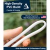 DBR Tech® 1/4 Drip Irrigation Tubing, 200 Feet, Flexible PVC