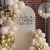 Capiont Twinkle Twinkle Little Star Gender Reveal Backdrop Sticker