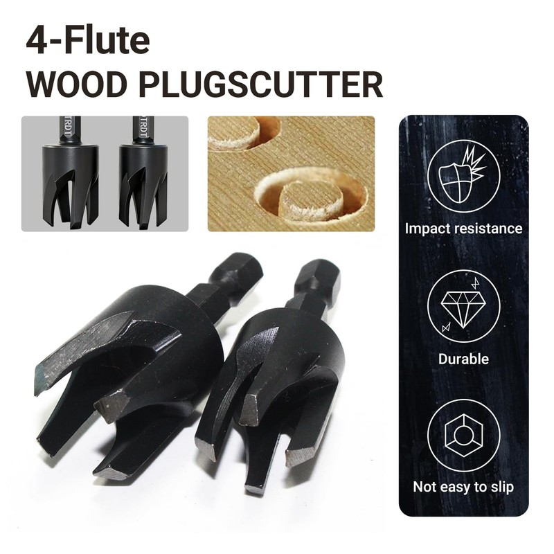18 PCS Countersink Drill Bit Set, HSS Tapered Drill Bits