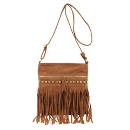 LHHMZ Women Fashion Hobo Fringe Shoulder Bags Vintage Small Tassel Crossbody Purse Bags