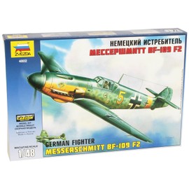 Zvezda 500784802 – 1: 48 WWII Messerschmitt Bf 109 °F2/F4