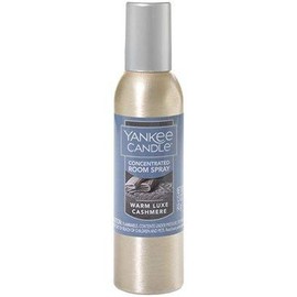Yankee Candle Concentrated Air Freshener Room Spray, Odor Eliminator for Home, Bathroom, Warm Luxe Cashmere, 1.5 Oz (Pack of 1)