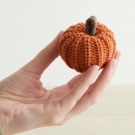 Mini knit pumpkins set of 5, hygge decor, cozy gifts for women, autumn bowl fillers fall farmhouse tiered tray decor, decorative pumpkins for fall (Mini Knit Autumn 5)
