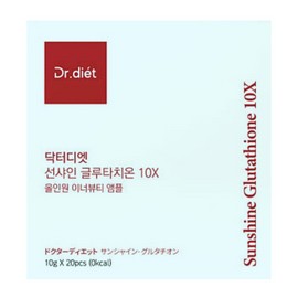 Dr. Diet Sunshine Ultra-High Purity Liquid Glutathione 10X 10g x 20 Pieces, 20 Days’ Worth / 닥터디엣 선샤인 초고순도 액상 글루타치온 10X 10g x 20개입 20일분
