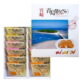 Aoshima Senbei Fruity 24 Pieces <24th National Confectionery Expo President's Award Winner> Long Selling Miyazaki Meika Mail Order Souvenir
