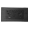 Wooden Digital Alarm Clocks LED Display Temperature Humidity Alarm Clocks