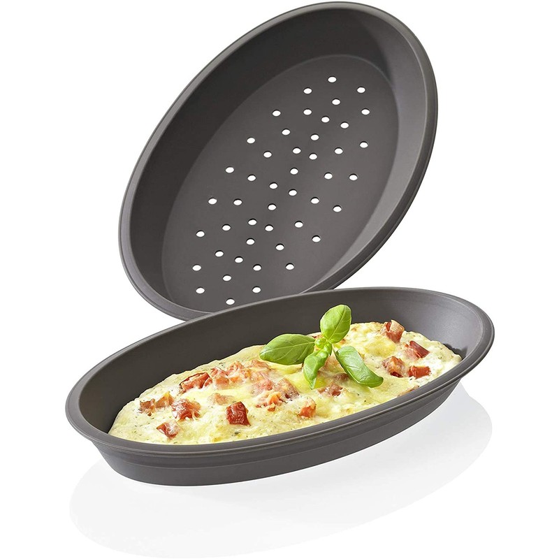 Lurch 85056 Flexiform Pizza (2er Set)/ Backform für Pizza aus