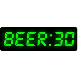 Coolie Junction Beer 30, Window or Bumper Sticker Decal; Funny