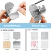No Drill Curtain Rod Holder Hangers - Self Adhesive Hook