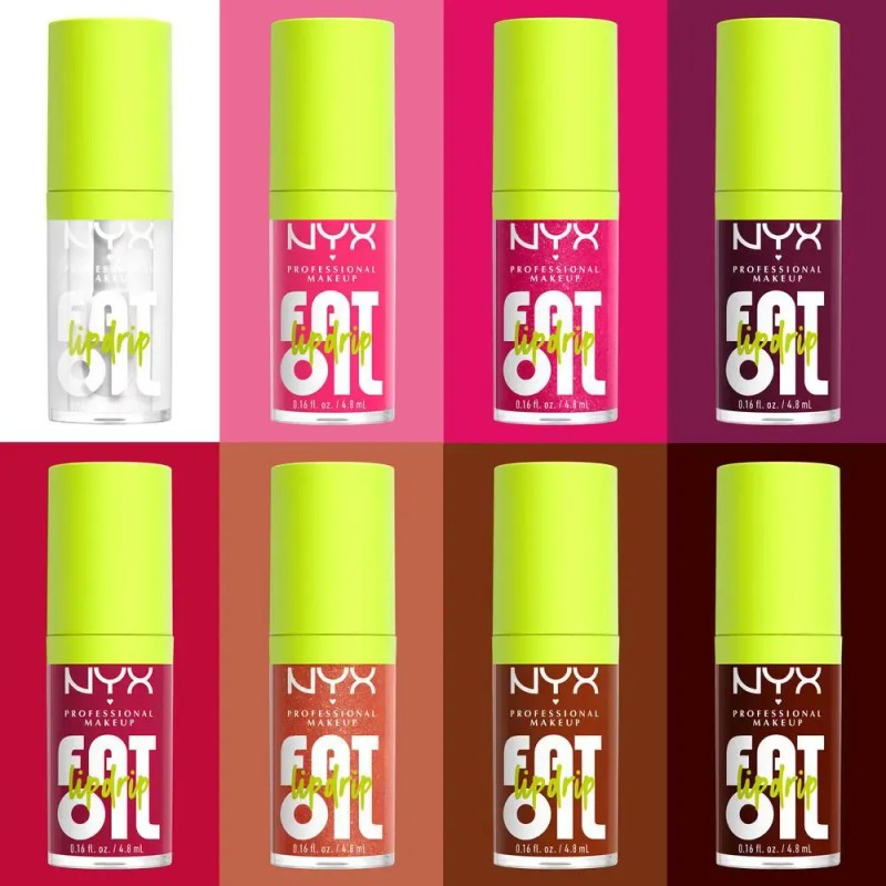 NYX PMU Fat Oil Lip Drip Gloss Efecto Jugoso 4.8ml