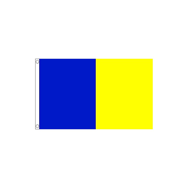 Blue and Gold Irish County Flag - 3 x 2