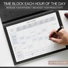 Weekly Hourly Planner Notepad, Daily Planner Desk Pad, Weekly Schedule,