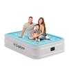Hi Explore Air Mattress Full with Built in Pump Raised,