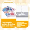 JTgugu Non-Slip Shower Mat, 60 x 60 cm, Soft PVC