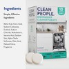 The Clean People Dishwasher Cleaner - Dishwasher Cleaner Tablets for