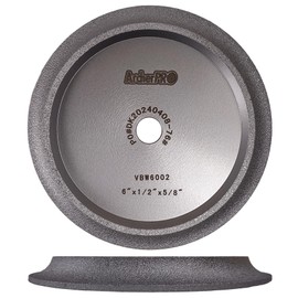 Archer PRO 6” x 1/2” Bullnose Tile Blades, Vacuum Brazed Diamond Profile Wheels for Ceramic Tile Cutting, Grinding, Profiling, and Polishing