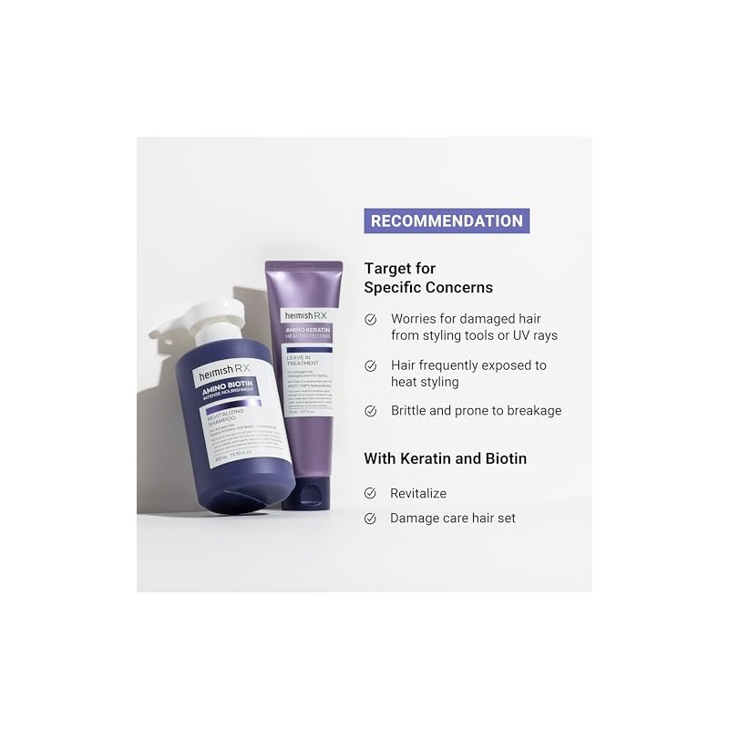 Heimish RX Amino Keratin Heat Protecting Leave In Treatment