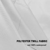CWFUN 12 pack White Apron for Women Men with Pockets,
