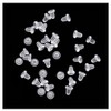 1000pcs Cute Rubber Flower Petal Style Earring Backs Earnuts Ear