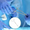 DFsucces Stainless Steel Pet Ear Tweezers Trimming, Fishing, Cupping, Easy